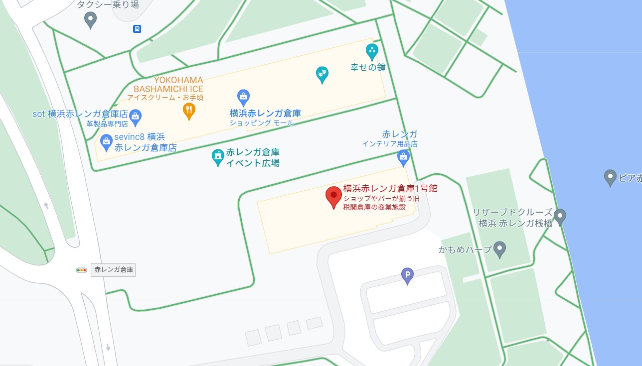 赤レンガ倉庫 地図 詳細